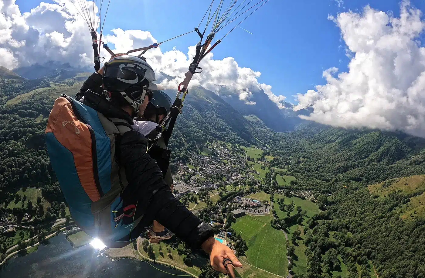 Vol biplace parapente - Vallée du Louron