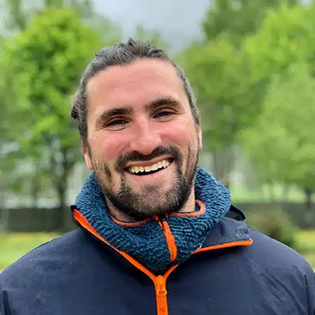 Julien, moniteur parapente et directeur associé de Virevolte