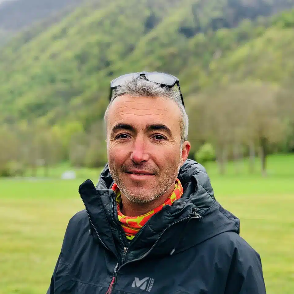 Julien, moniteur parapente