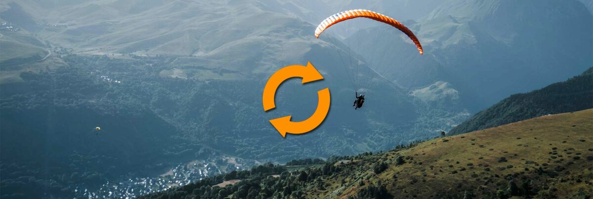 Voiles parapente d'occasion