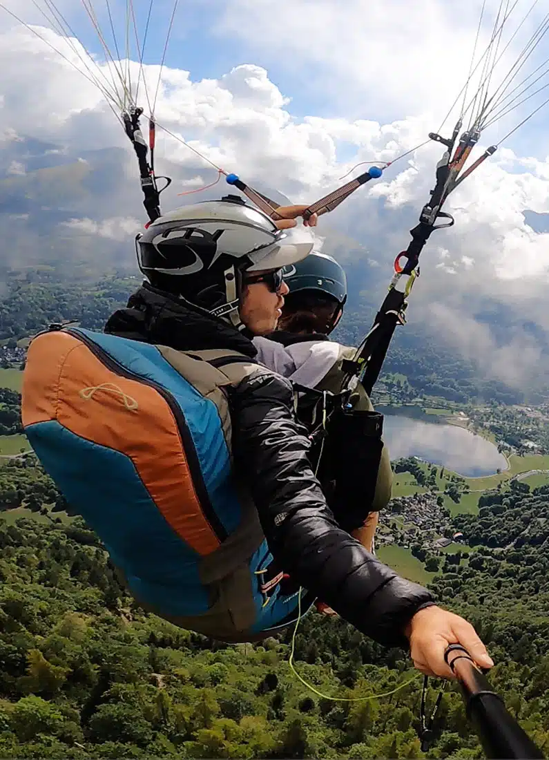 Vol parapente en biplace en vallée du Louron Vol parapente en biplace en vallée du Louron