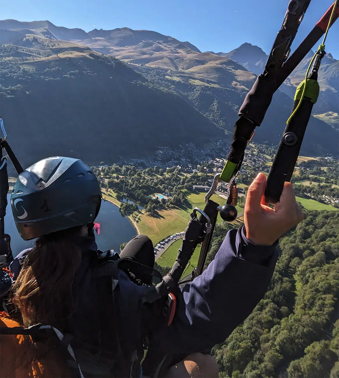 Cours de parapente en biplace