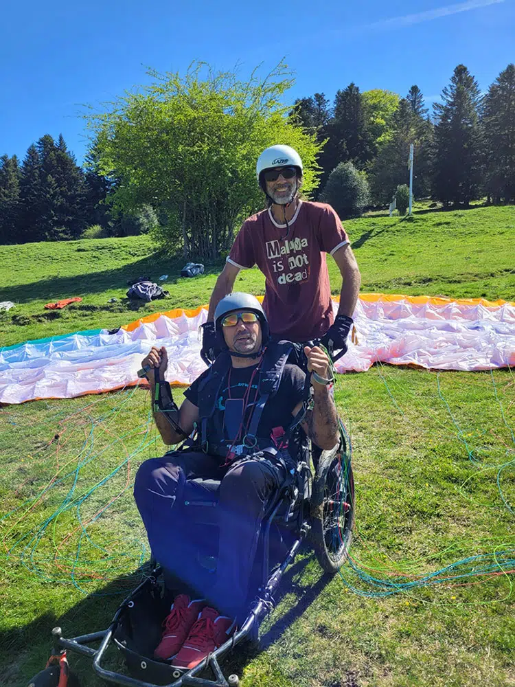 Stage parapente handicare, PMR - Pyrénées