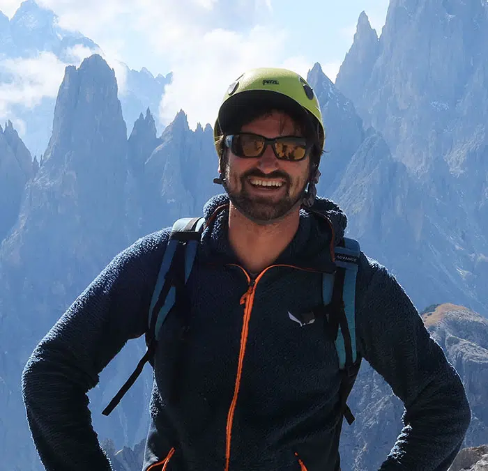 Julien Mathis, moniteur parapente